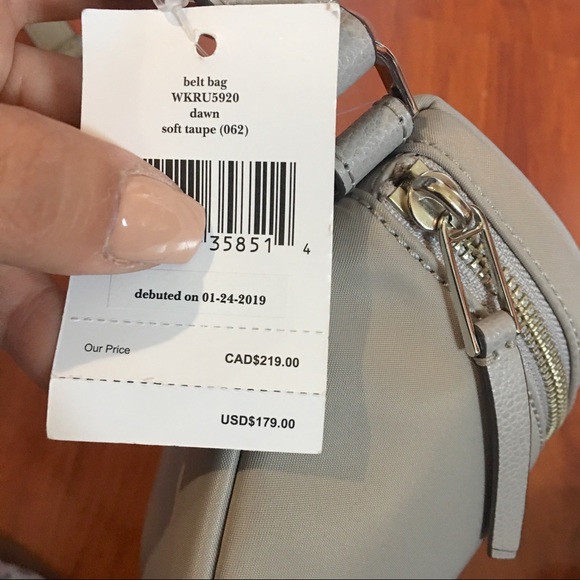 🎈SOLD🎈NWT Kate Spade Dawn Belt Bag Fanny Pack - Picture 12 of 16